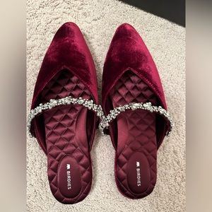 NEW Birdies Swan Gem Bracelet Slides 7.5